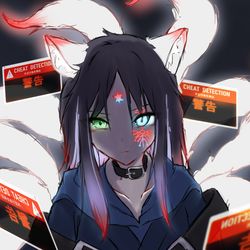 This is a pixiv picture whose title is チート彩葉　妄想rkgk.