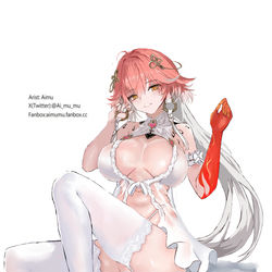 This is a pixiv picture whose title is 長離.