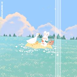 This is a pixiv picture whose title is 무제.