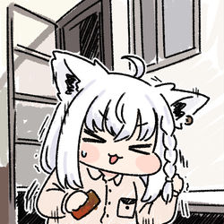 This is a pixiv picture whose title is 白上フブキ.