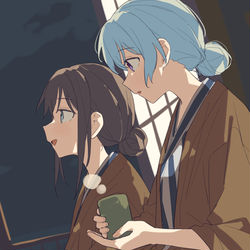 This is a pixiv picture whose title is ♨️.