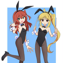 This is a pixiv picture whose title is にじか、いくよバニー.