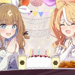 This is a pixiv picture whose title is お誕生日.