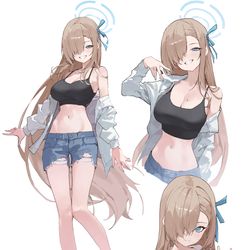 This is a pixiv picture whose title is アスナ(タンクトップ).