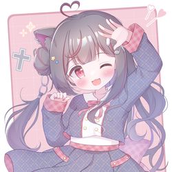 This is a pixiv picture whose title is ⛓❤️.