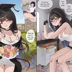 This is a pixiv picture whose title is OC.