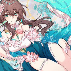 This is a pixiv picture whose title is ルアンさん.