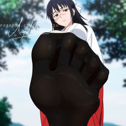 This is a pixiv picture whose title is Utahime Feet.