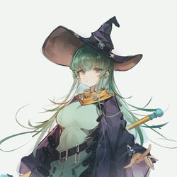 This is a pixiv picture whose title is 魔想志津香.