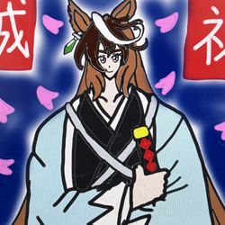 This is a pixiv picture whose title is ㊗️シンボリルドルフ✨🌸✨.