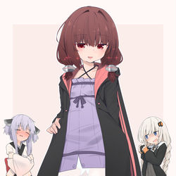 This is a pixiv picture whose title is ゆかきりキラキラ金曜日✨.