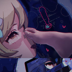 This is a pixiv picture whose title is 【图文12期】特殊的演出-芙宁娜和荧.