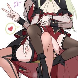 This is a pixiv picture whose title is 専用席.