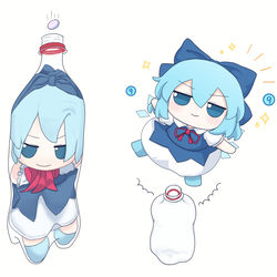 This is a pixiv picture whose title is メントスふも(ᗜˬᗜ)⑨.