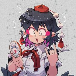 This is a pixiv picture whose title is 少しだけ前髪整えちゃおっと😊.