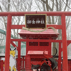 This is a pixiv picture whose title is 稲荷神社.