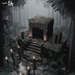 This is a pixiv picture whose title is スピードペイント.