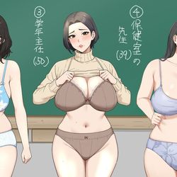 This is a pixiv picture whose title is 第二回オリキャラ投票！！.