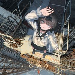 This is a pixiv picture whose title is 【void/RE：era】外の世界.