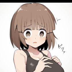 This is a pixiv picture whose title is 常に怯えている人生崩壊ちゃん.