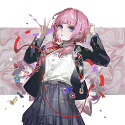 This is a pixiv picture whose title is 花譜.