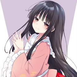 This is a pixiv picture whose title is 蓬莱山輝夜.