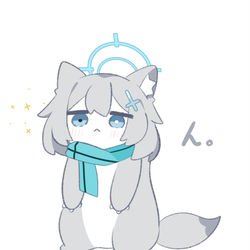 This is a pixiv picture whose title is うんイタチ🩵.