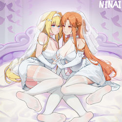 This is a pixiv picture whose title is 💒.