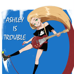 This is a pixiv picture whose title is Ashley Rocker.