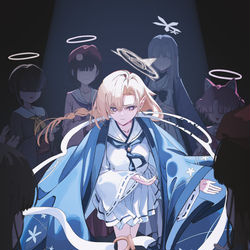 This is a pixiv picture whose title is 視線.