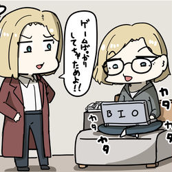 This is a pixiv picture whose title is グレースと母.