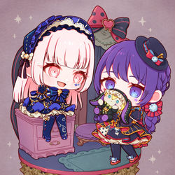 This is a pixiv picture whose title is 🍬🎀✨.