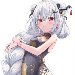 This is a pixiv picture whose title is ...さわっちゃだめ.