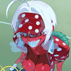 This is a pixiv picture whose title is ⚪️FEVER🔴.