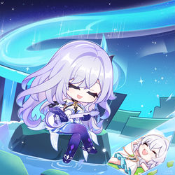 This is a pixiv picture whose title is 🎸～♪.