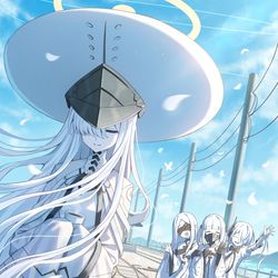 This is a pixiv picture whose title is またね.