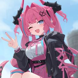 This is a pixiv picture whose title is タワーコラボのイヴォンヌ.