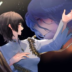 This is a pixiv picture whose title is アリア.