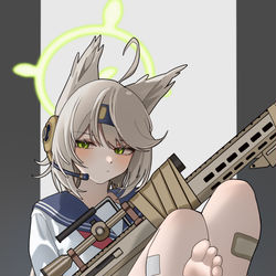 This is a pixiv picture whose title is 音葵.