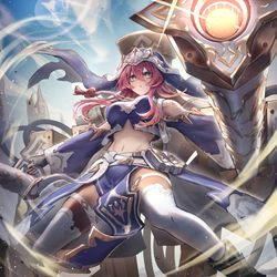 This is a pixiv picture whose title is デュアルカノンマザー・ラナ.