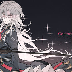 This is a pixiv picture whose title is Skeb.