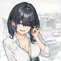 This is a pixiv picture whose title is エリート同期ちゃん.