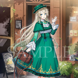 This is a pixiv picture whose title is 街におでかけ.