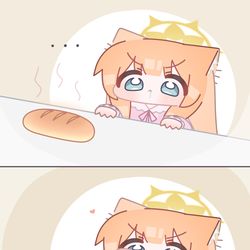 This is a pixiv picture whose title is bread.