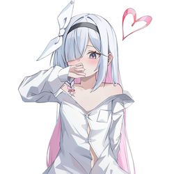 This is a pixiv picture whose title is 彼シャツプラナ.