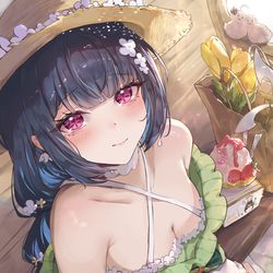 This is a pixiv picture whose title is ドレスナツカ.