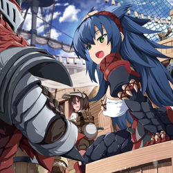 This is a pixiv picture whose title is モンスターハンター.