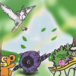 This is a pixiv picture whose title is 春の暖かい森林🌳.