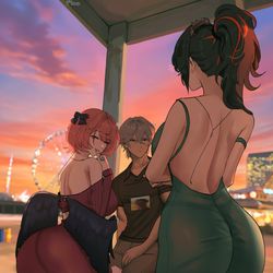 This is a pixiv picture whose title is Another one⁉️.