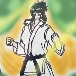 This is a pixiv picture whose title is 猫猫✨🥋✨.